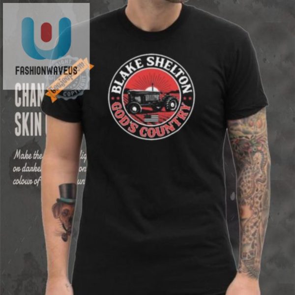 Get Plowed In Style Blake Shelton Tractor Shirt fashionwaveus 1 3