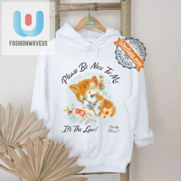 Funny Kitten Law Tshirt Unique Hilarious Wardrobe Musthave fashionwaveus 1 2