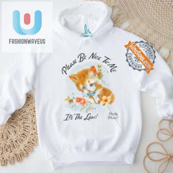 Funny Kitten Law Tshirt Unique Hilarious Wardrobe Musthave fashionwaveus 1 3