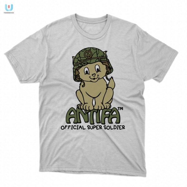 Unleash Laughs Antifa Super Soldier Shirt By Renaissance Man fashionwaveus 1