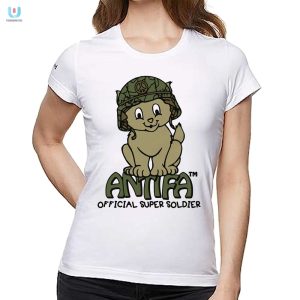 Unleash Laughs Antifa Super Soldier Shirt By Renaissance Man fashionwaveus 1 1