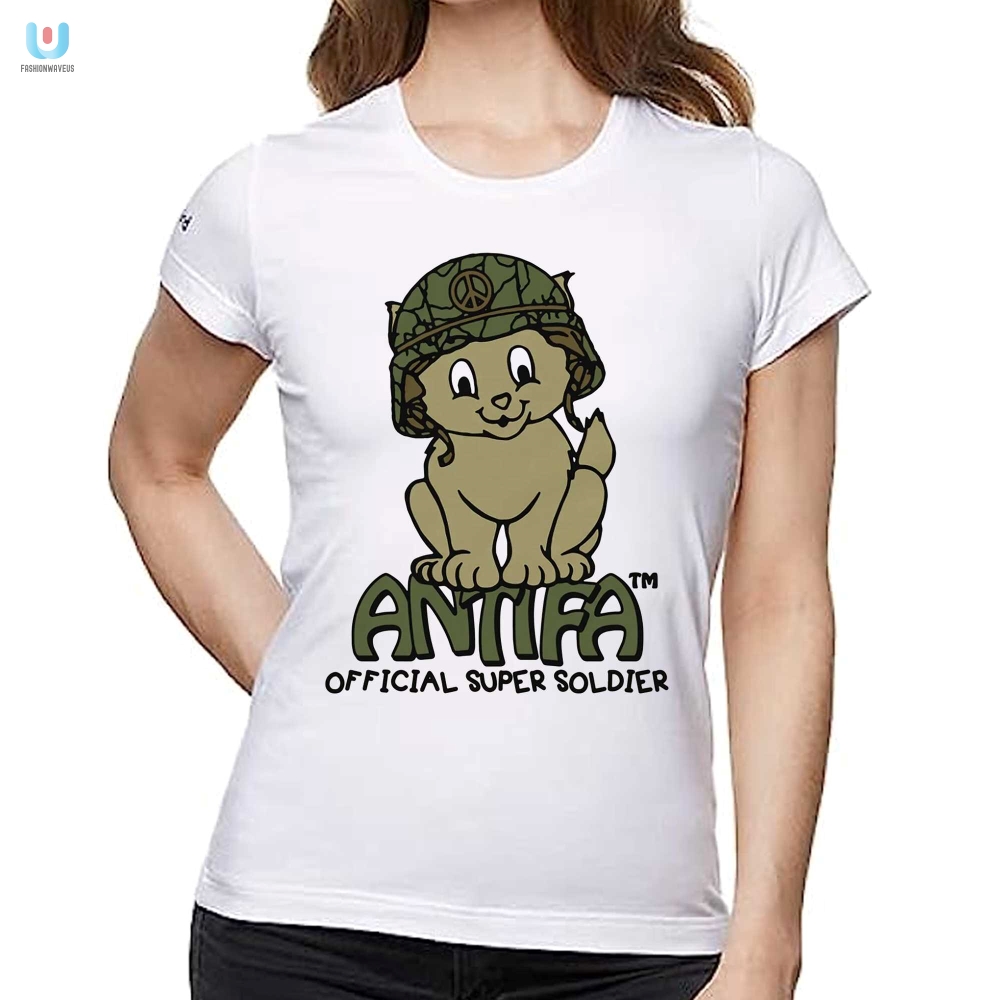 Unleash Laughs Antifa Super Soldier Shirt By Renaissance Man