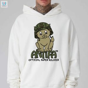 Unleash Laughs Antifa Super Soldier Shirt By Renaissance Man fashionwaveus 1 2