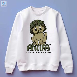 Unleash Laughs Antifa Super Soldier Shirt By Renaissance Man fashionwaveus 1 3