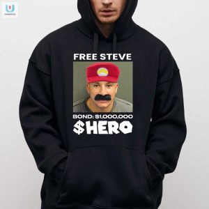 Free Steve Mugshot Shirt Hilarious Unique Tee fashionwaveus 1 2