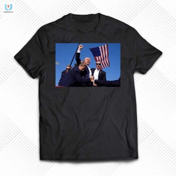 Trump Gag Gift Hilarious Bloodied Shirt Photo Print fashionwaveus 1