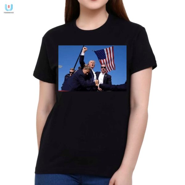 Trump Gag Gift Hilarious Bloodied Shirt Photo Print fashionwaveus 1 1