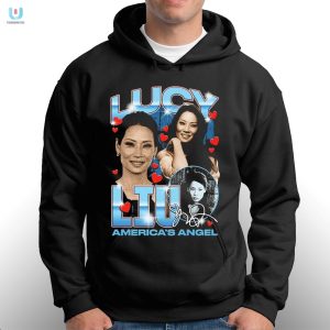 Get Your Laughs With Lucy Liu Americas Angel Tee fashionwaveus 1 2