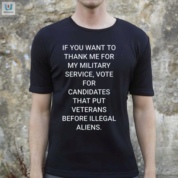 Funny Military Service Shirt Unique Way To Say Thanks fashionwaveus 1