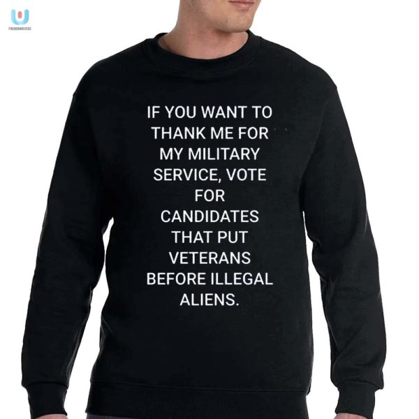 Funny Thank Me For My Military Service Tshirt For Sale fashionwaveus 1 3