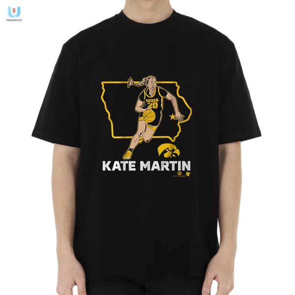 Whimsically Iowan Kate Martin State Star Shirt Comically Cool fashionwaveus 1