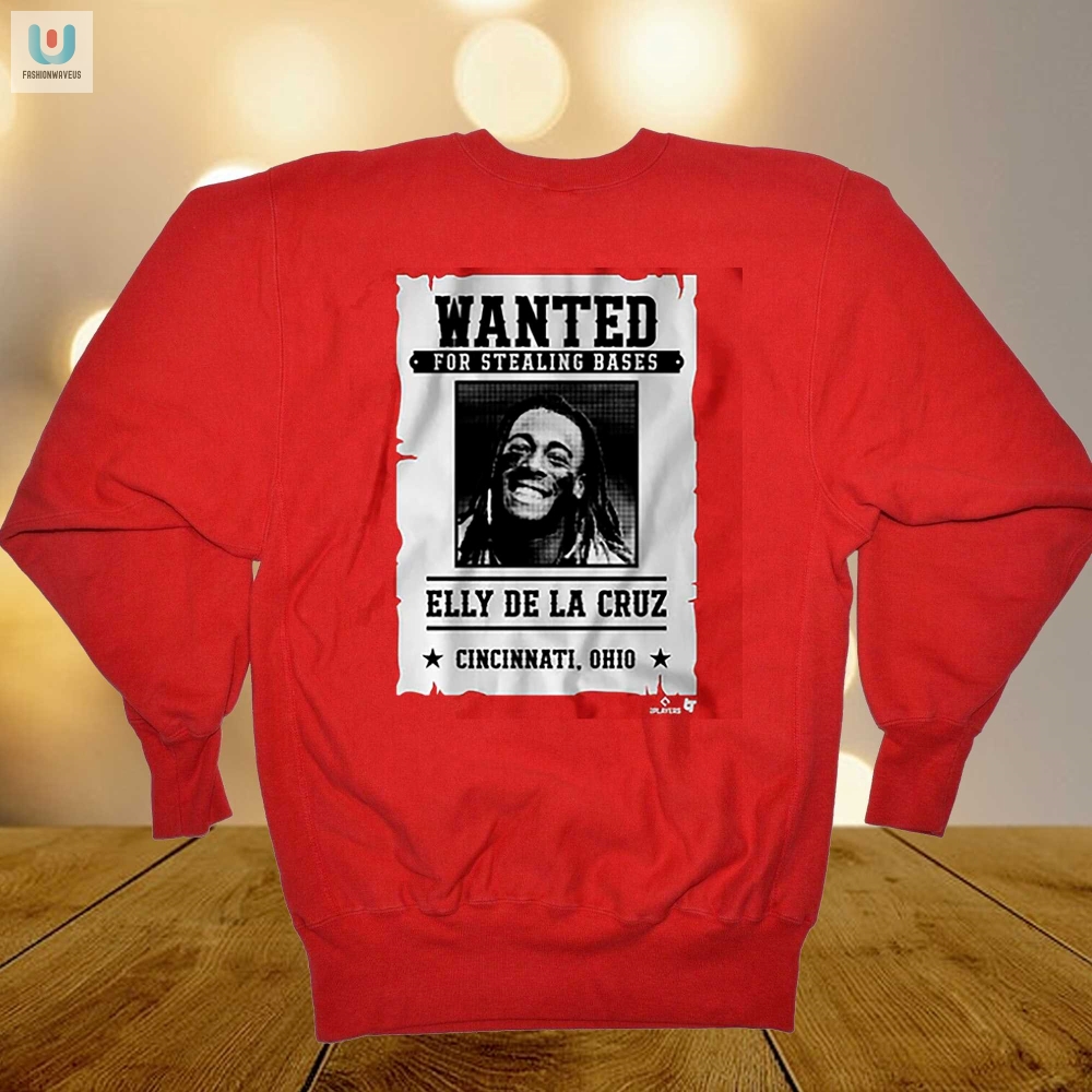 Snag This Elly De La Cruz Stole Bases Funny Shirt