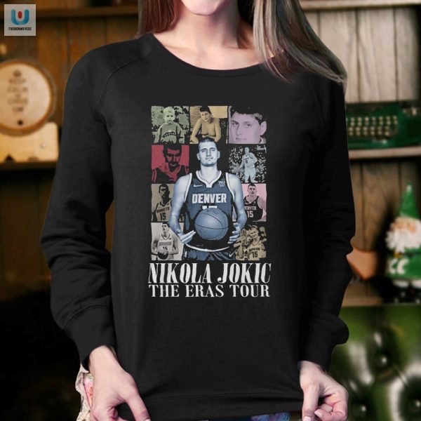 Nikola Jokics Epic Eras Tour Tee Hoops Laughs fashionwaveus 1 3