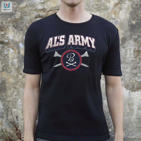 Get Camouflaged In Laughter With Als Army Shirt Stand Out fashionwaveus 1