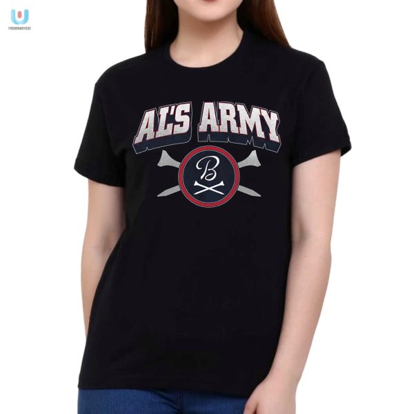 Get Camouflaged In Laughter With Als Army Shirt Stand Out fashionwaveus 1 1