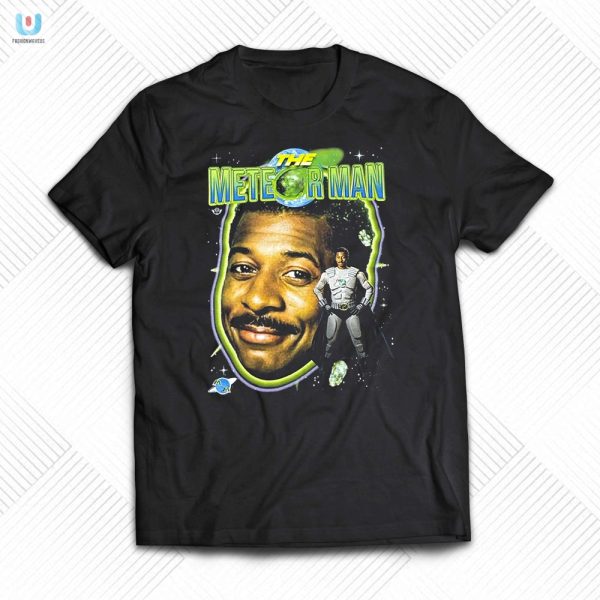 Blast Off With Laughter Unique Meteor Man Face Shirt fashionwaveus 1