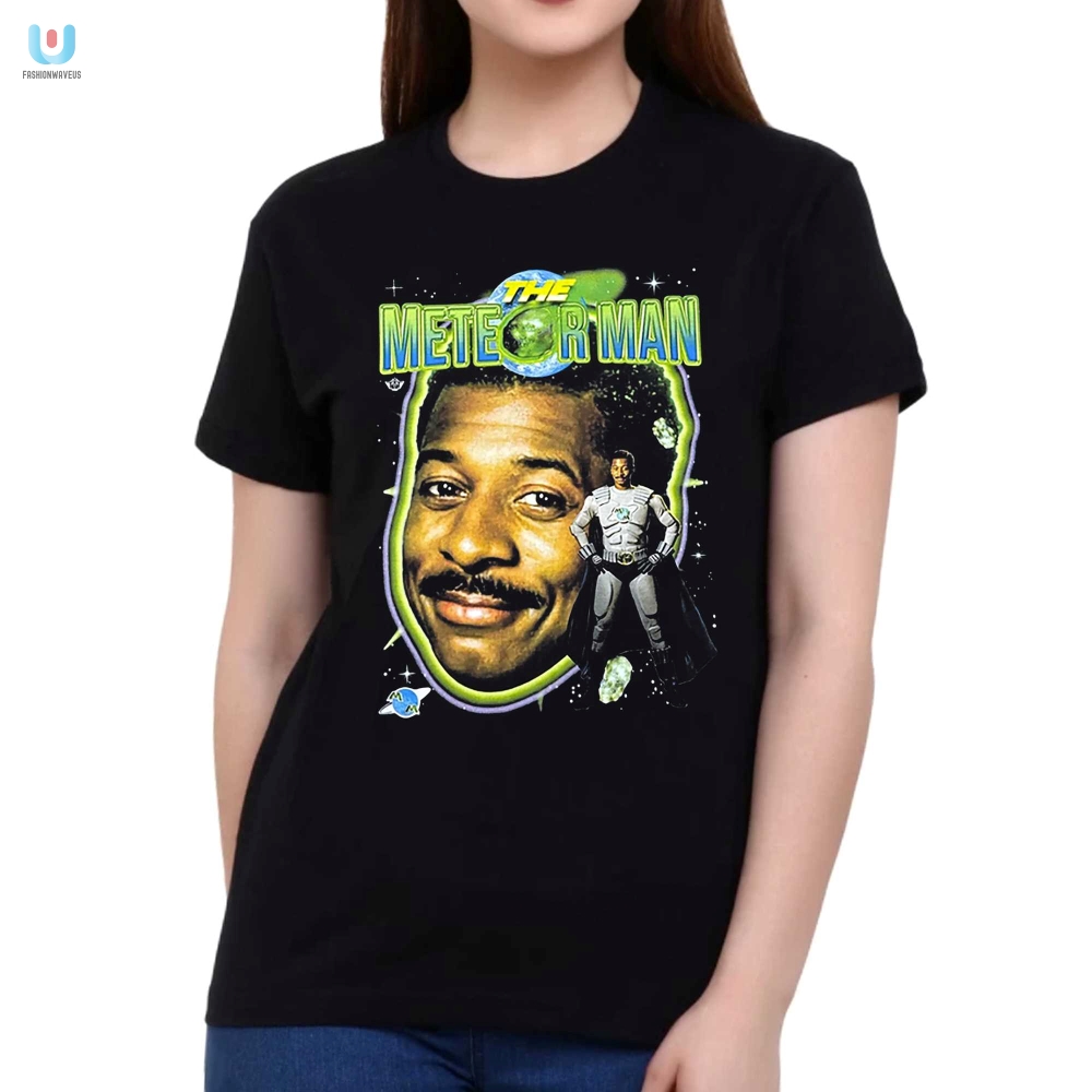 Blast Off With Laughter Unique Meteor Man Face Shirt