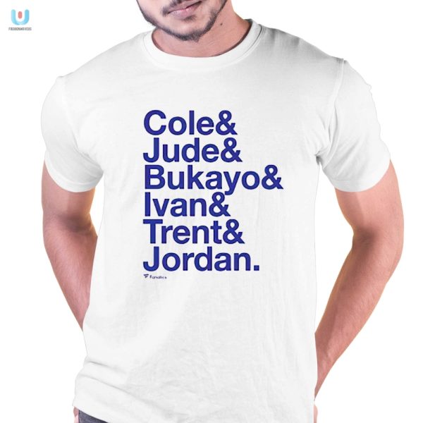 Laugh Out Loud In Style Cole Jude Bukayo Ivan Trent Jordan Shirt fashionwaveus 1