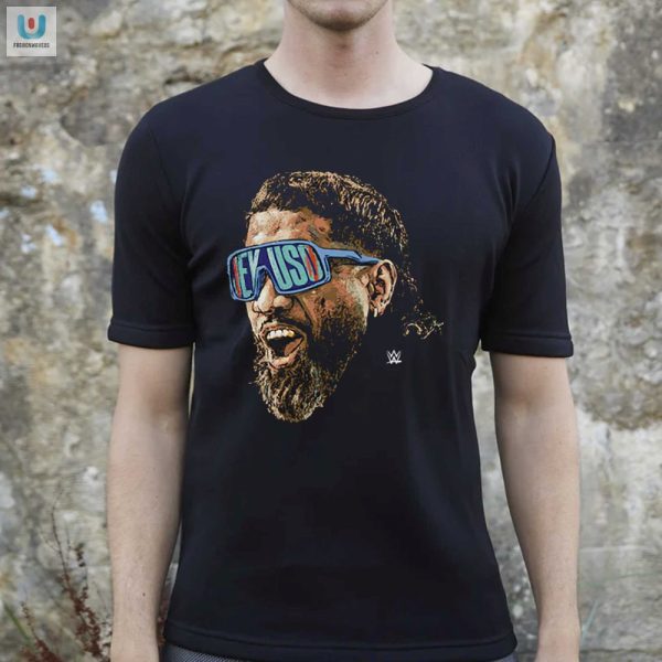 Rock Humor With Jey Uso 500 Level Sunglasses Tee fashionwaveus 1