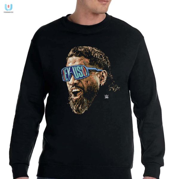 Rock Humor With Jey Uso 500 Level Sunglasses Tee fashionwaveus 1 3