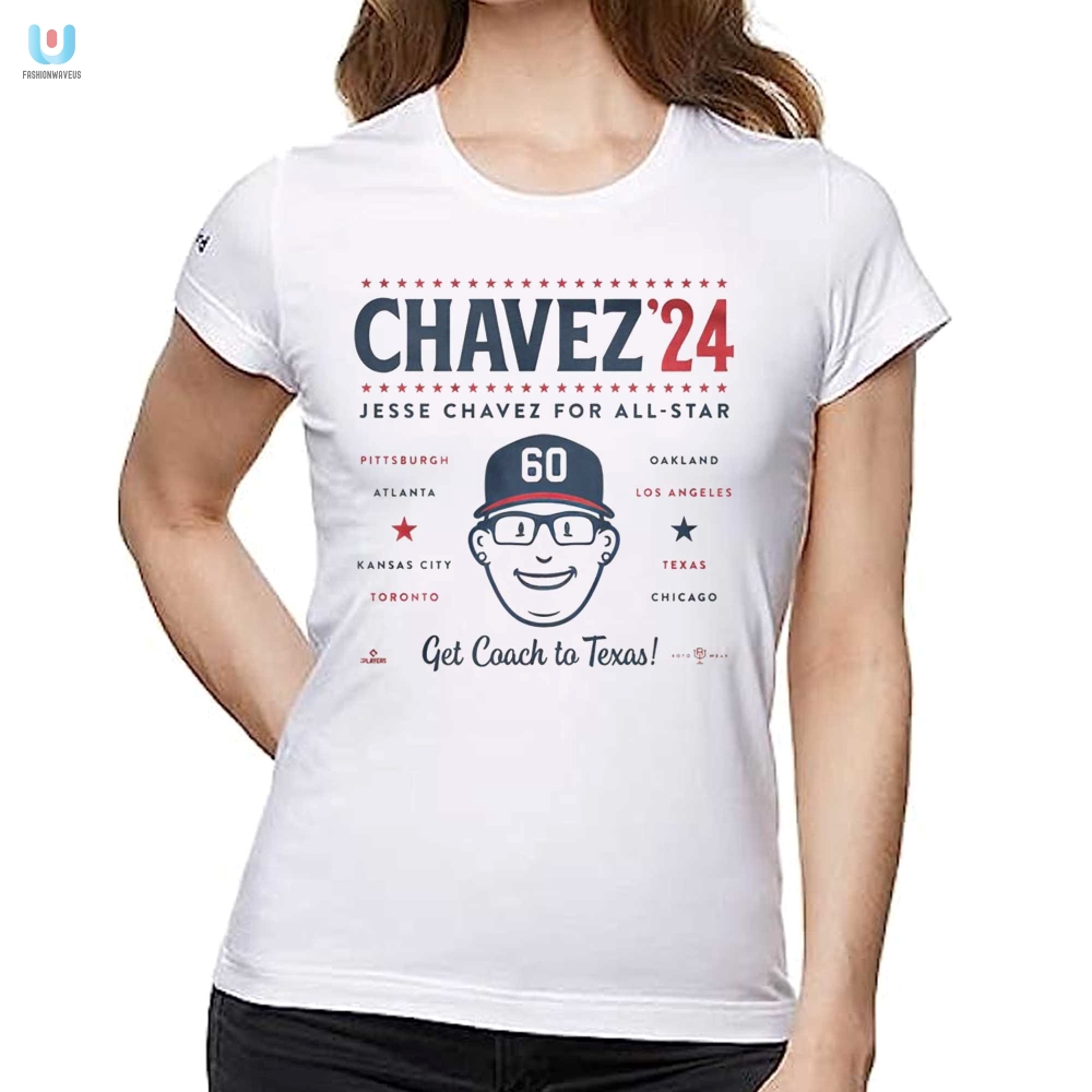 Get A Laugh With Jesse Chavez Allstar Braves Shirt