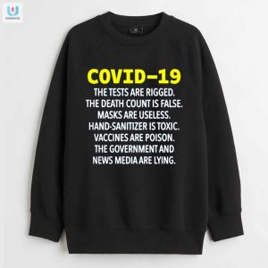 Funny Covid Tee Rigged Tests False Count Shirt fashionwaveus 1 3