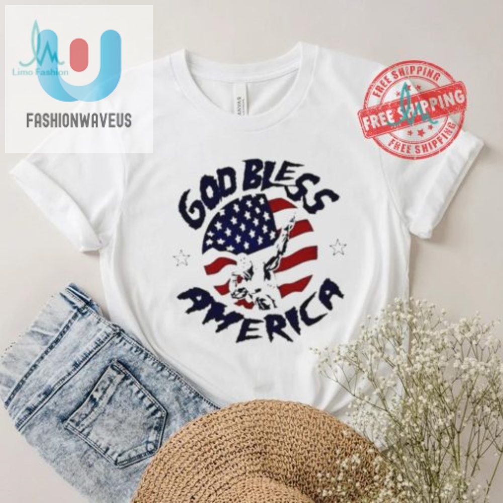 Hulk Hogan 2024 God Bless America Tee  Funny  Unique