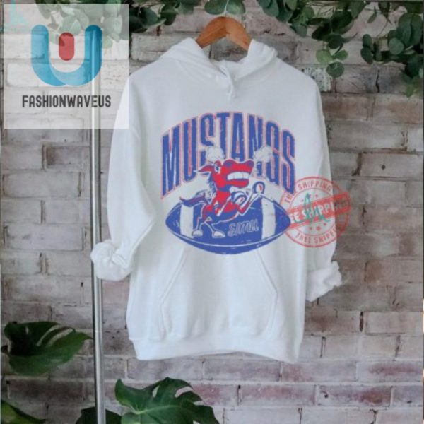 Get Grumpy Smu Mustangs Retro Angry Mustang Tee fashionwaveus 1 2