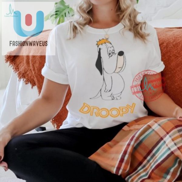 Get Your Laughs With Official Hanna Barbera Droopy Tee fashionwaveus 1 1