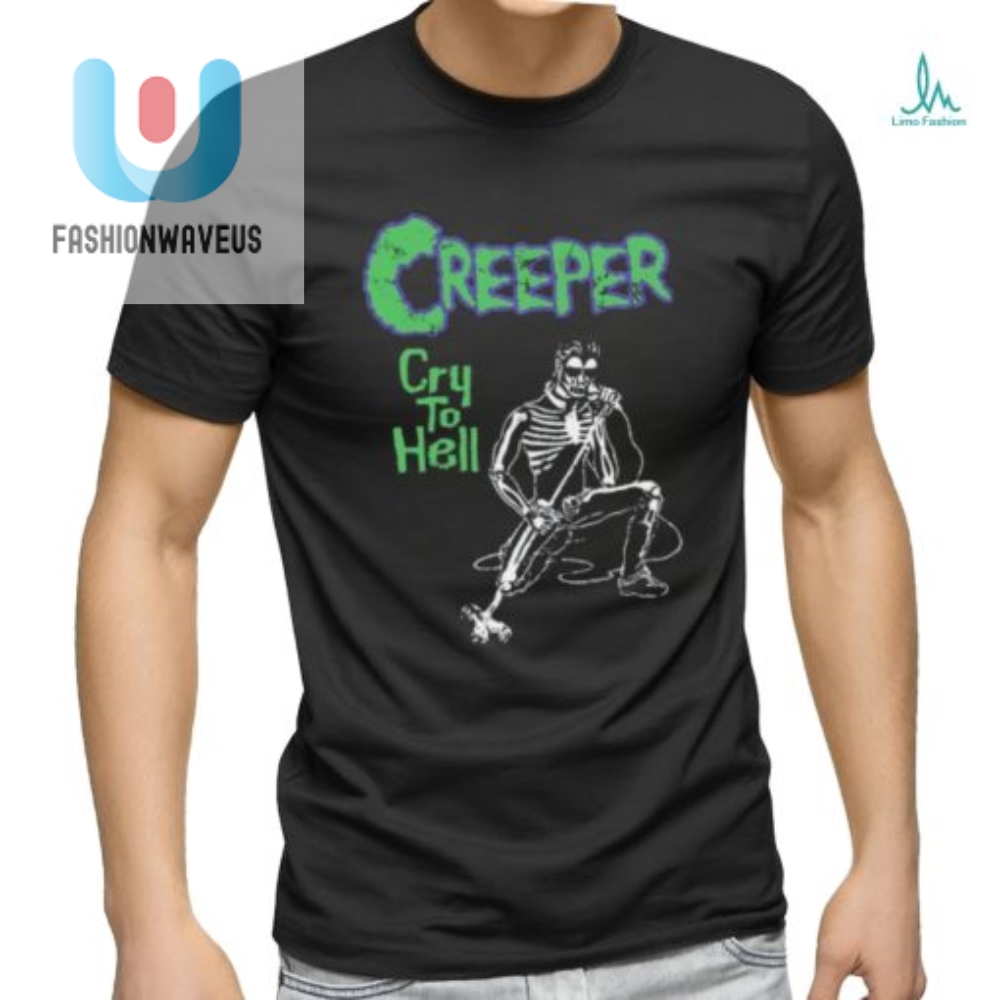 Creepily Fun Cry To Hell Shirt  Devilishly Unique Tee