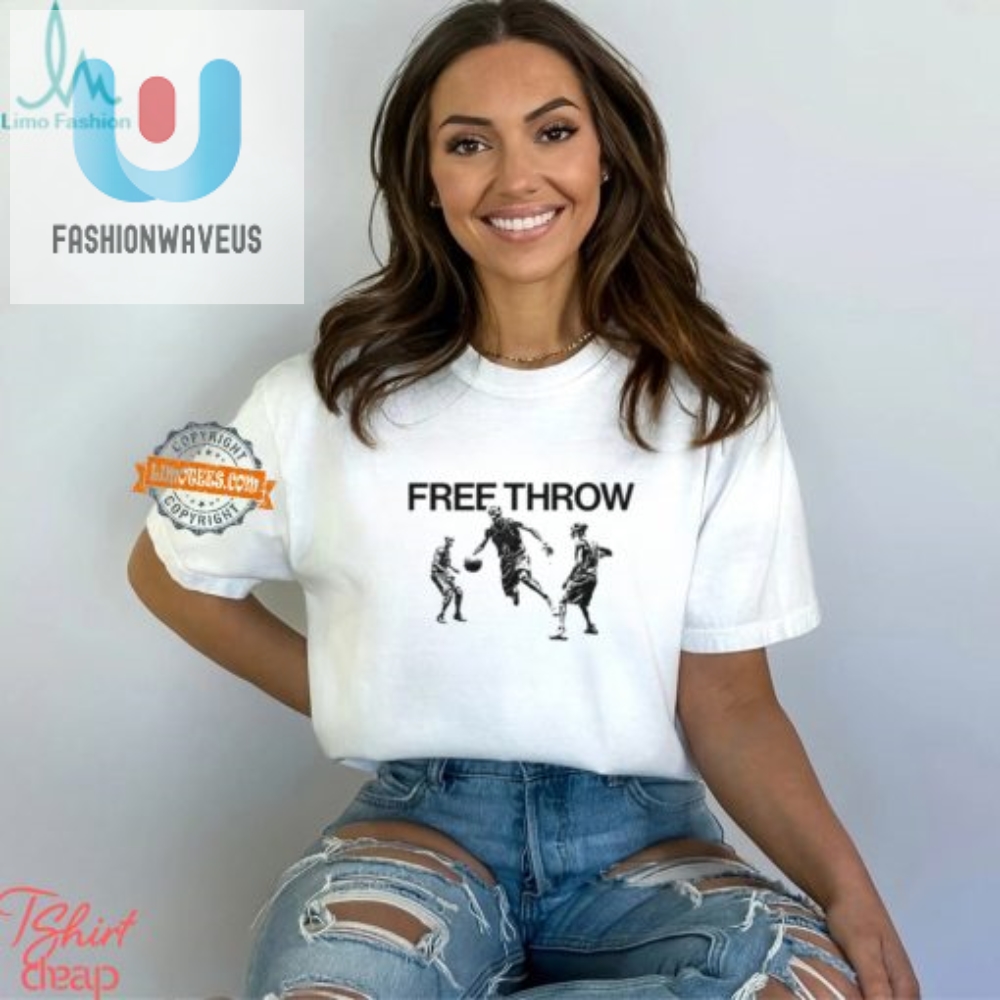 Sink Free Throws With Swagger  Hilarious Court Tshirt