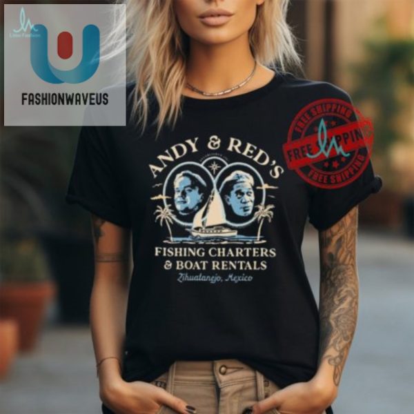 Reel Fun Andy Reds Hilarious Fishing Charters Shirt fashionwaveus 1