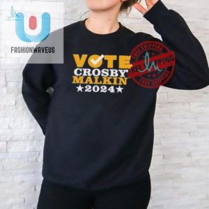 Rock The Vote With Crosby Malkin 2024 Shirt Hilariously Unique fashionwaveus 1 1