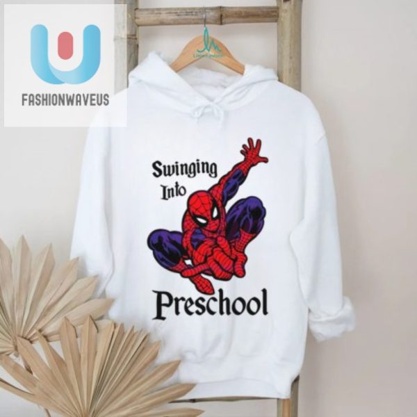 Swinging Into Preschool Marvelous Funny School Shirt fashionwaveus 1