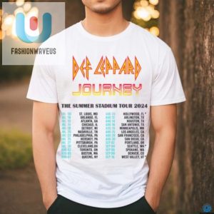 Rock In Style Def Leppard 2024 Tour Shirt Fun Unique fashionwaveus 1 2