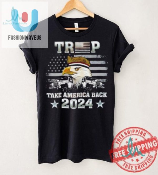 Funny Trump X Eagle 2024 Shirt Take America Back fashionwaveus 1 2