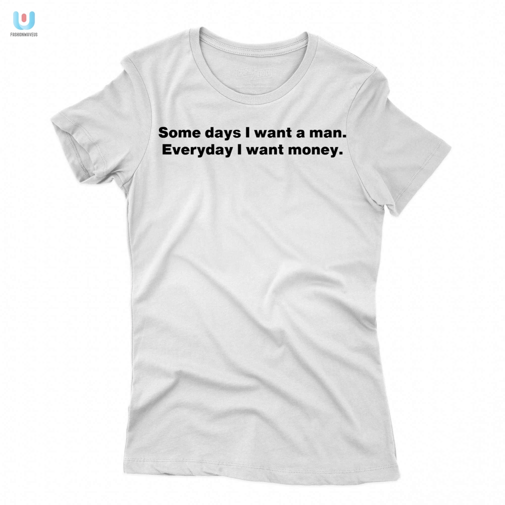 Funny Man Vs. Money Tshirt  Perfect Gift Idea