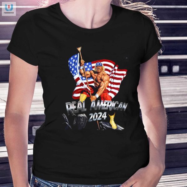 Unleash Hulk Hogan 2024 Shirt Real American Humor fashionwaveus 1 1