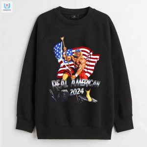 Unleash Hulk Hogan 2024 Shirt Real American Humor fashionwaveus 1 3