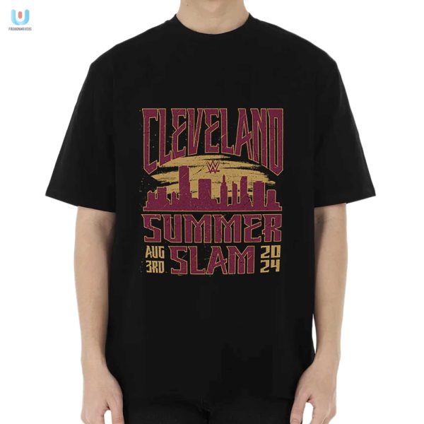 Get Slammed Sportiqe Sunset Tee Summerslam 2024 Fun fashionwaveus 1