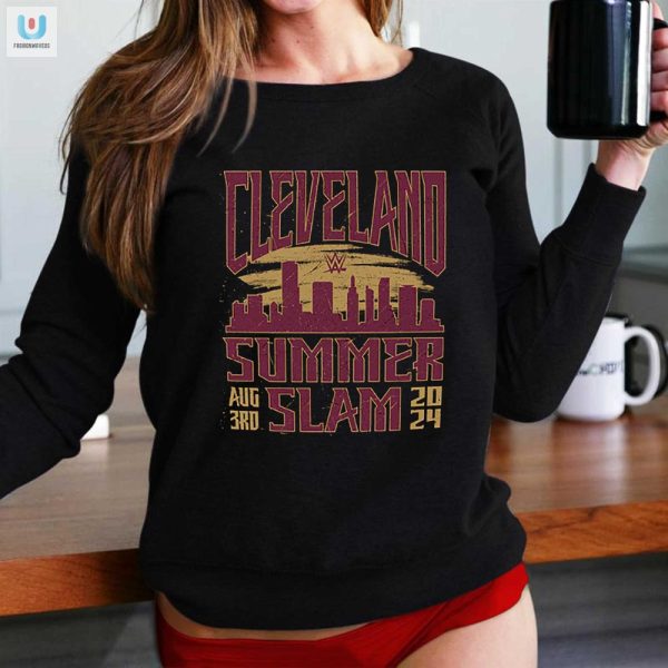 Get Slammed Sportiqe Sunset Tee Summerslam 2024 Fun fashionwaveus 1 1