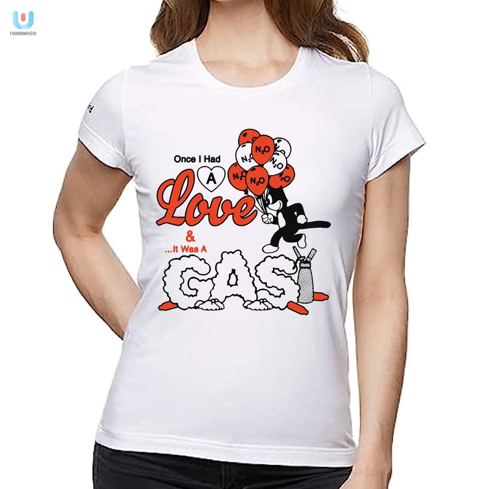 Get Laughs With Renaissance Mans Love Was A Gas Tshirt