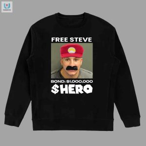 Funny Free Steve Mugshot Shirt Limited Edition Humor Tee fashionwaveus 1 3