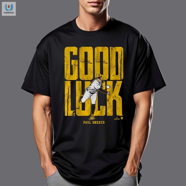 Get Lucky Laugh Paul Skenes Good Luck Shirt fashionwaveus 1