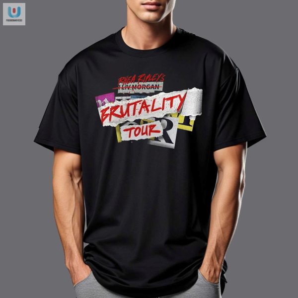 Get Smackdown Stylish Rhea Ripley Brutality Tee fashionwaveus 1