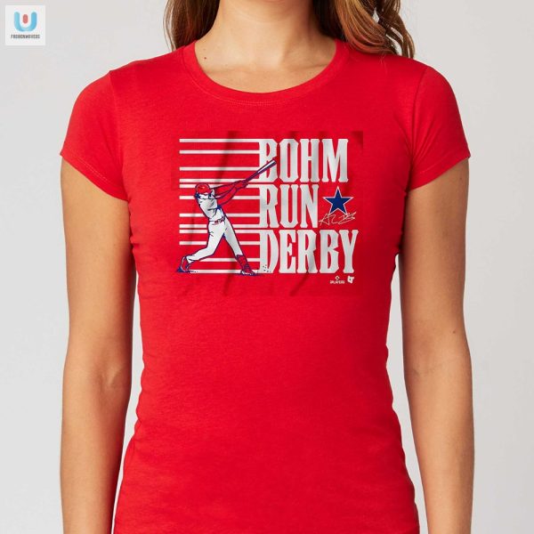 Hit A Homerun In Style Funny Alec Bohm Derby Tee fashionwaveus 1