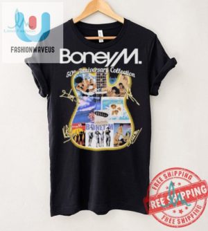 Rock 50 Years With Boney M Get Your Signature Laughs Tee fashionwaveus 1 3