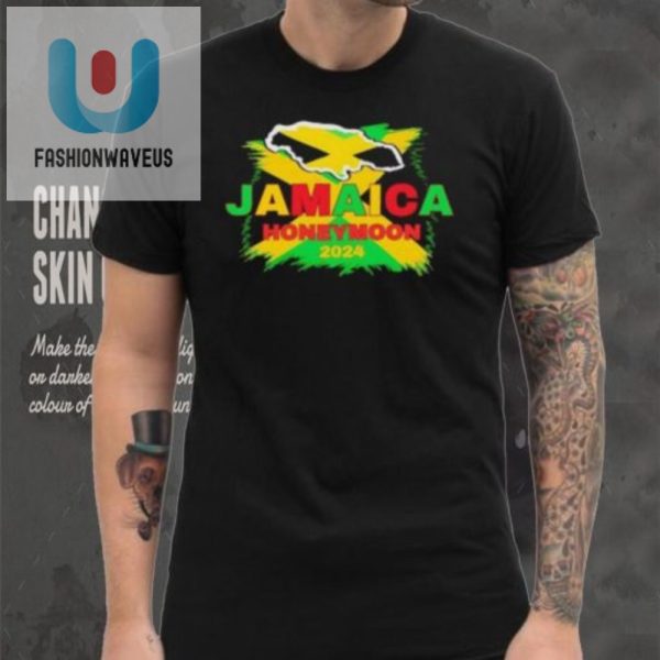 Hilarious Jamaica Honeymoon 2024 Flag Shirt Unique Fun fashionwaveus 1 5