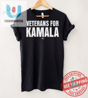 Funny Veterans For Kamala Shirt Unique Patriotic Tee fashionwaveus 1 3