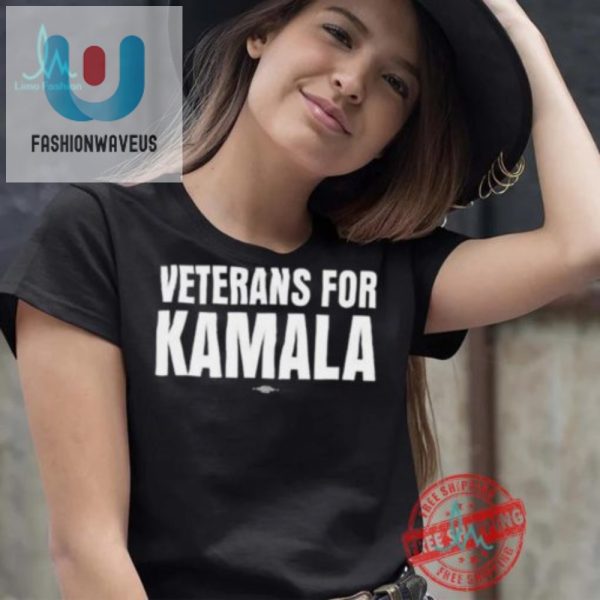 Funny Veterans For Kamala Shirt Unique Patriotic Tee fashionwaveus 1 4